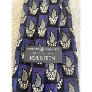Robert Talbott‎ For Nordstrom All Silk Mens Pattern Neck Tie